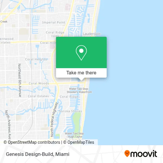 Genesis Design-Build map