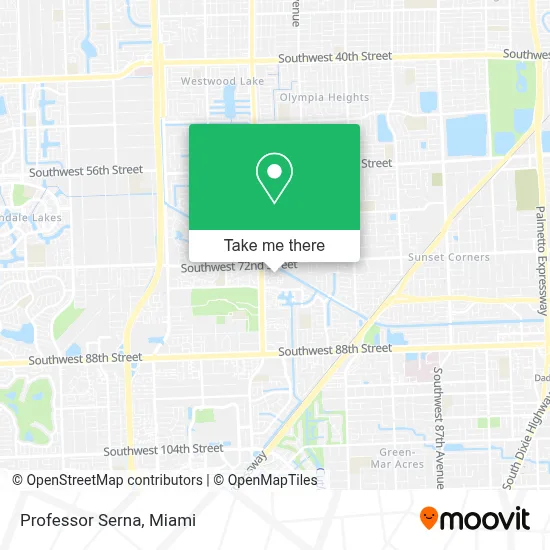 Professor Serna map