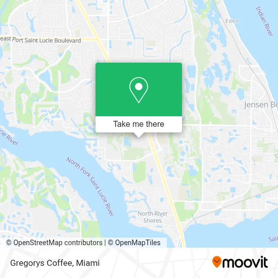 Gregorys Coffee map