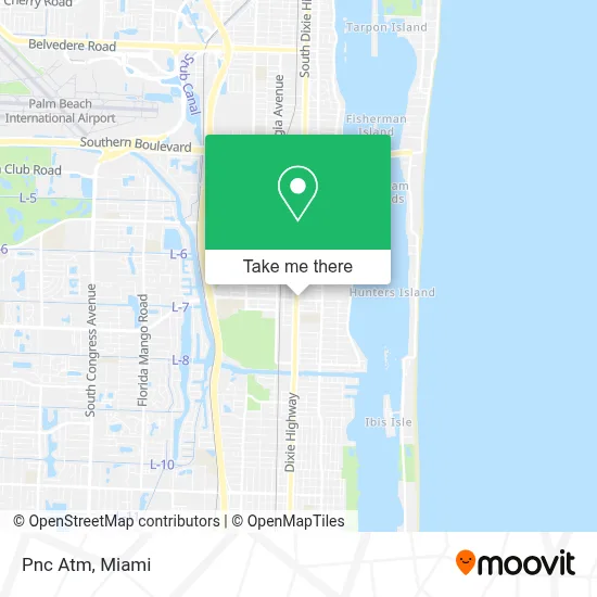 Pnc Atm map
