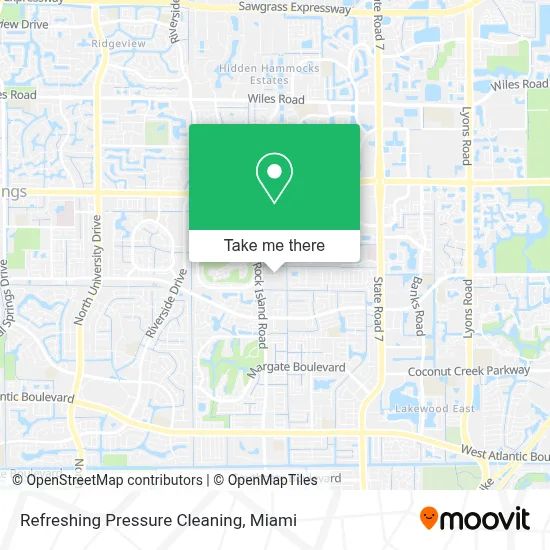 Refreshing Pressure Cleaning map