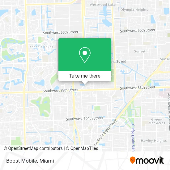 Boost Mobile map