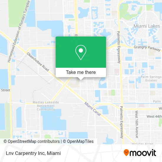 Lnv Carpentry Inc map