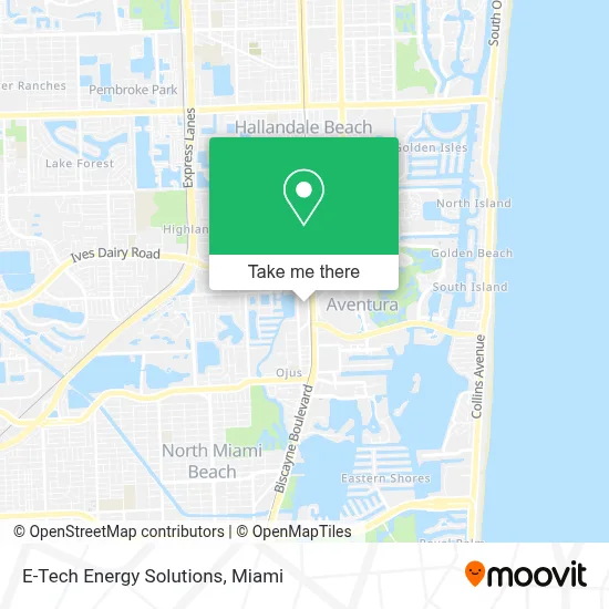 E-Tech Energy Solutions map