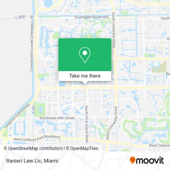 Ranieri Law Llc map