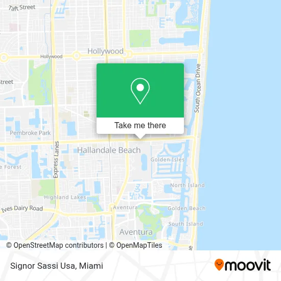 Signor Sassi Usa map