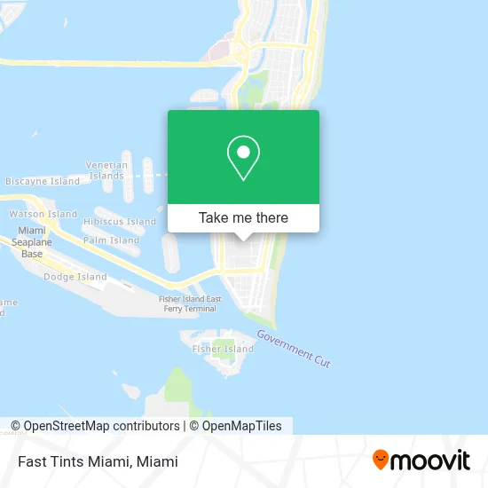 Fast Tints Miami map