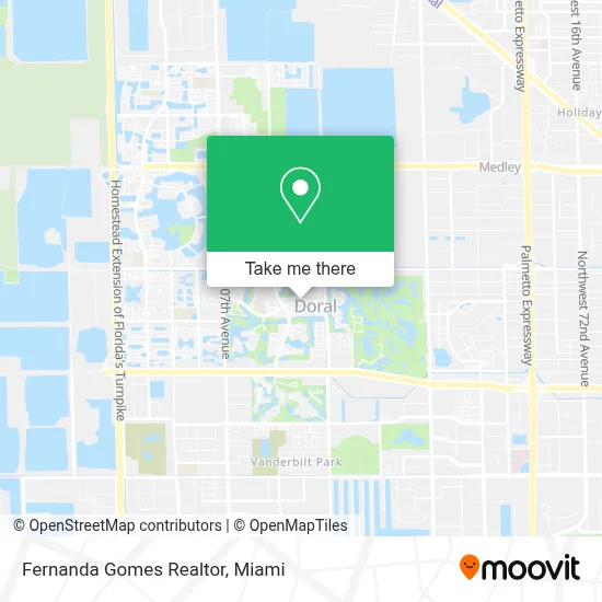 Fernanda Gomes Realtor map