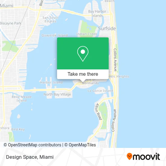 Spazio Design map