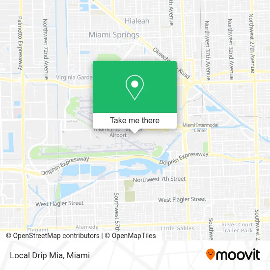 Local Drip Mia map