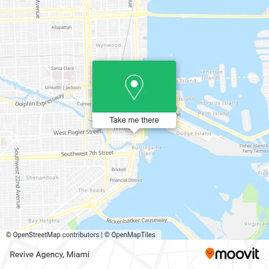 Revive Agency map