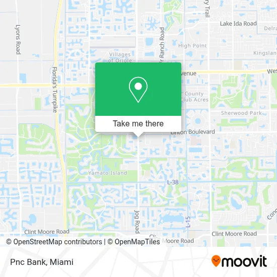 Pnc Bank map