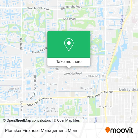 Plonsker Financial Management map