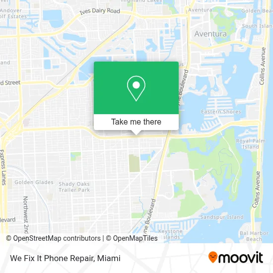 We Fix It Phone Repair map