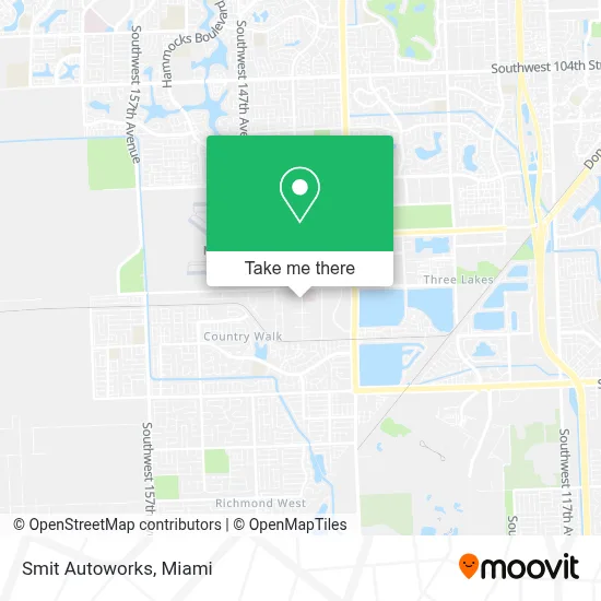 Smit Autoworks map