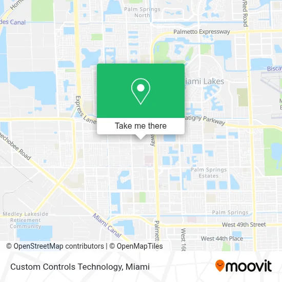 Custom Controls Technology map