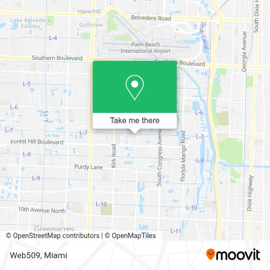 Web509 map