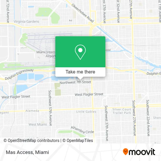 Mas Access map
