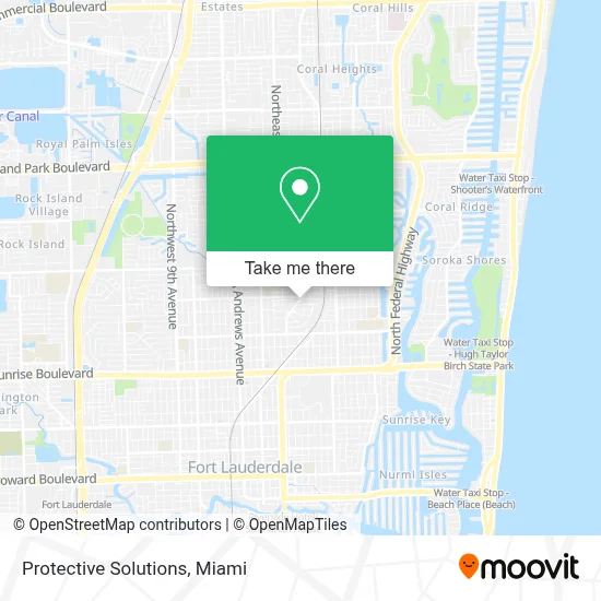Protective Solutions map