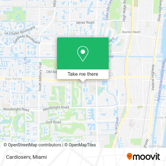 Cardioserv map