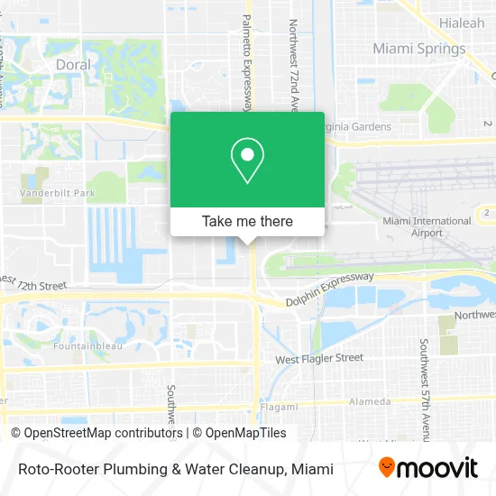 Roto-Rooter Plumbing & Water Cleanup map