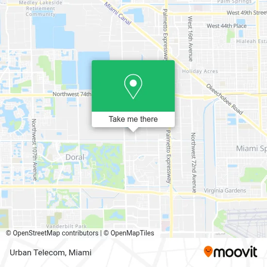 Urban Telecom map