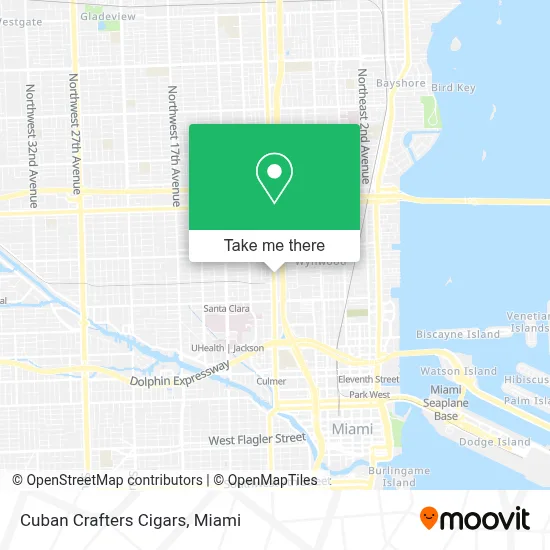 Cuban Crafters Cigars map