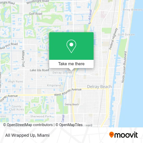 All Wrapped Up map