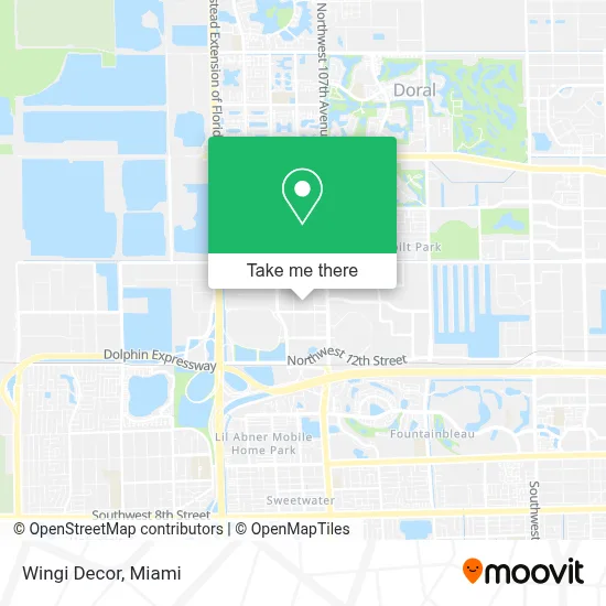 Wingi Decor map