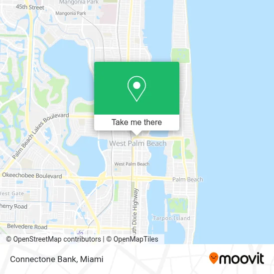 Connectone Bank map