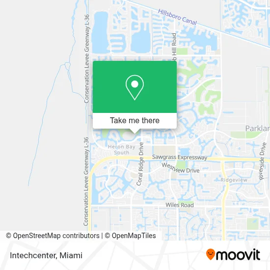 Intechcenter map