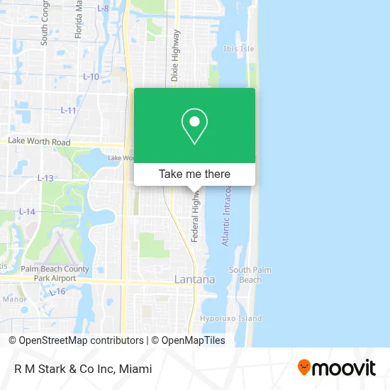 R M Stark & Co Inc map