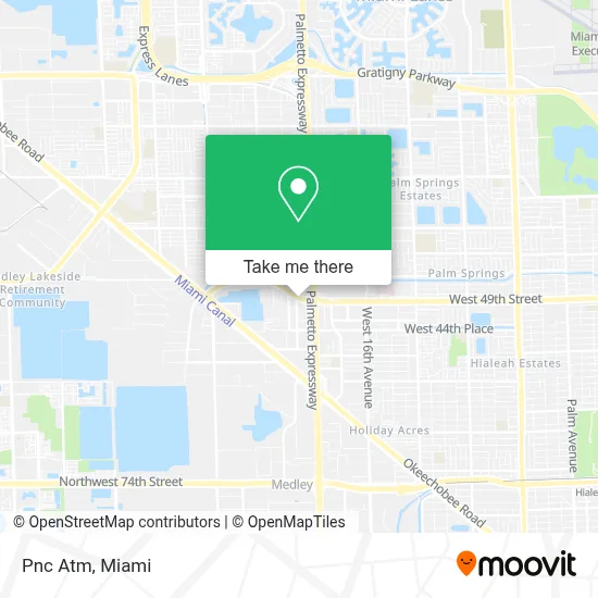 Pnc Atm map