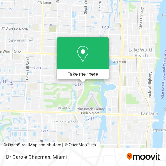 Dr Carole Chapman map