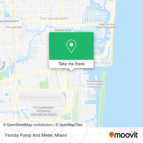 Florida Pump And Meter map