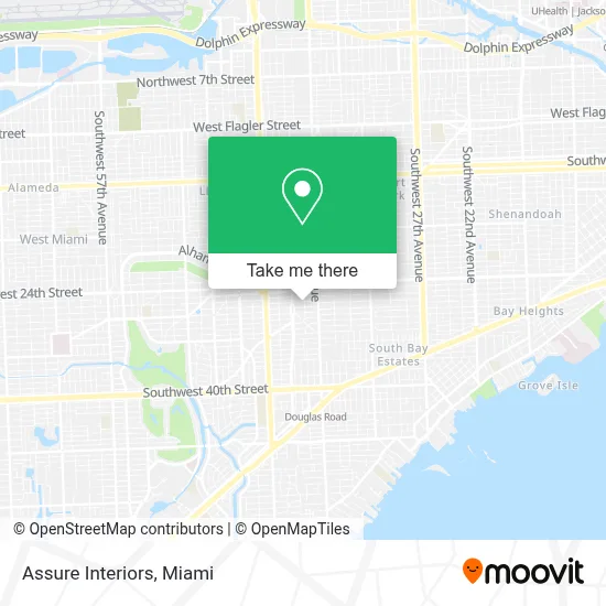 Assure Interiors map