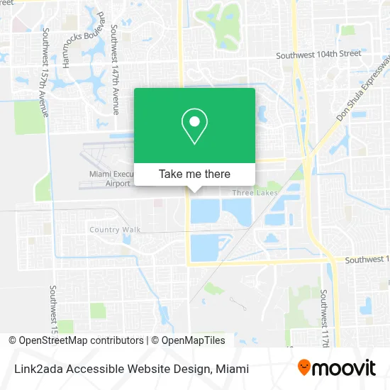Link2ada Accessible Website Design map