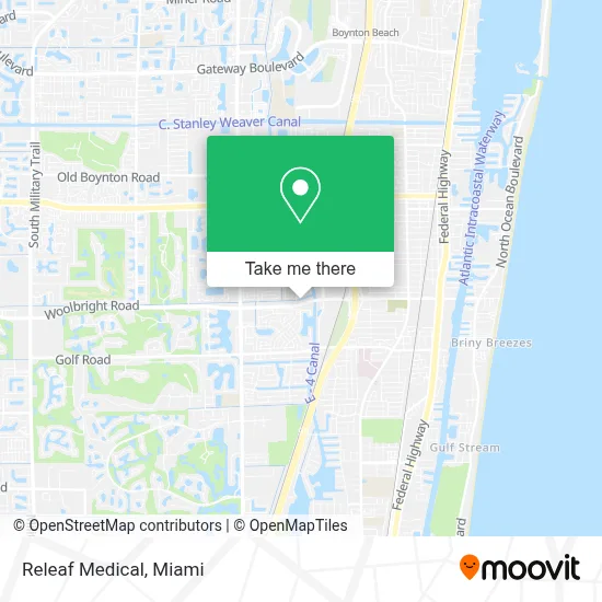 Releaf Medical map