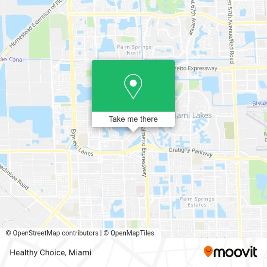 Healthy Choice map