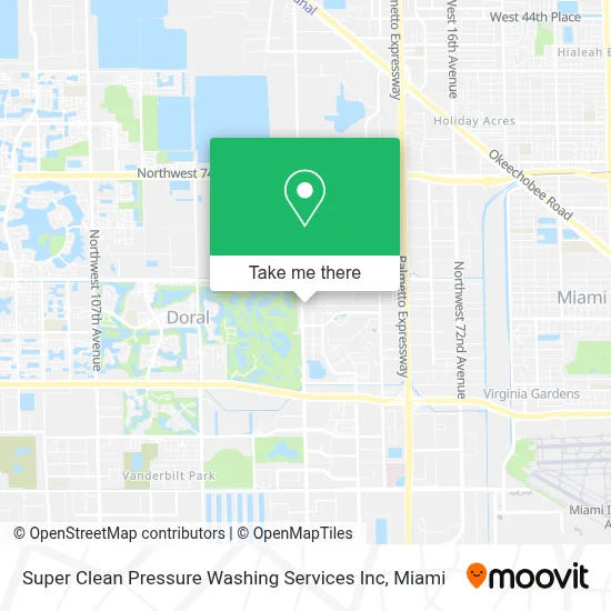 Super Clean Pressure Washing Services Inc map