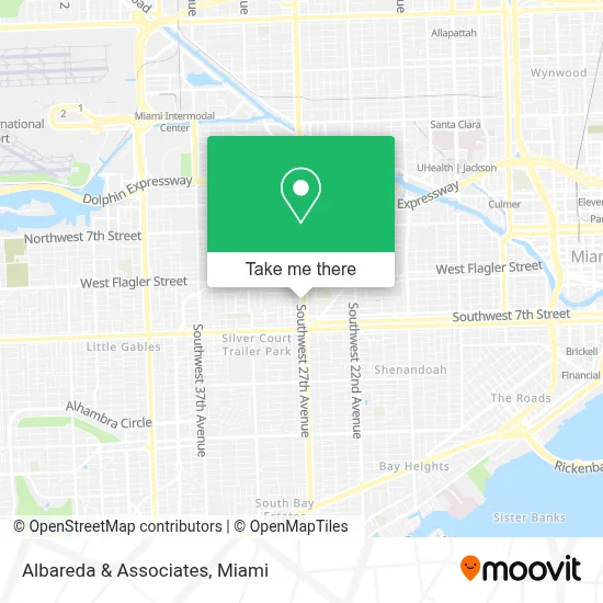 Albareda & Associates map