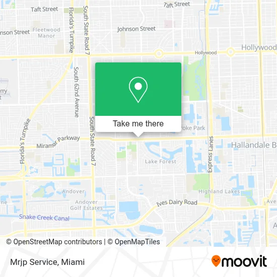 Mrjp Service map