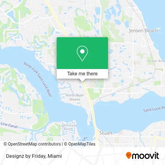 Designz by Friday map