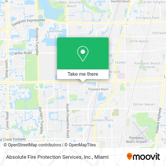 Absolute Fire Protection Services, Inc. map