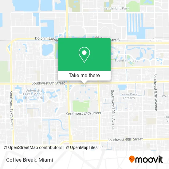 Coffee Break map