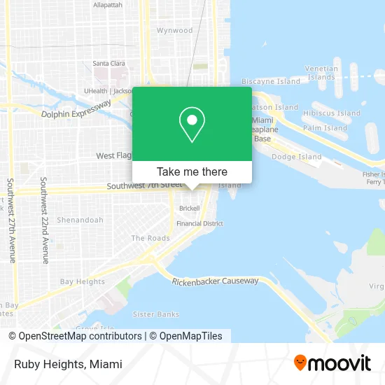Ruby Heights map