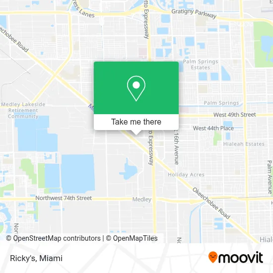Ricky's map