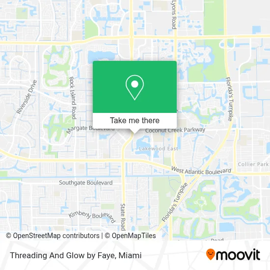 Threading And Glow by Faye map