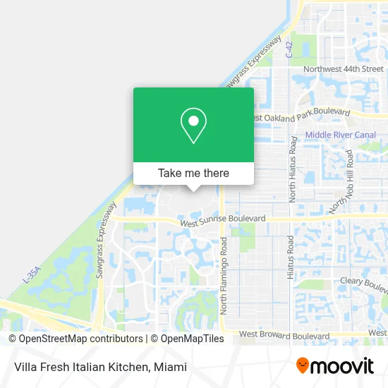 Villa Fresh Italian Kitchen map