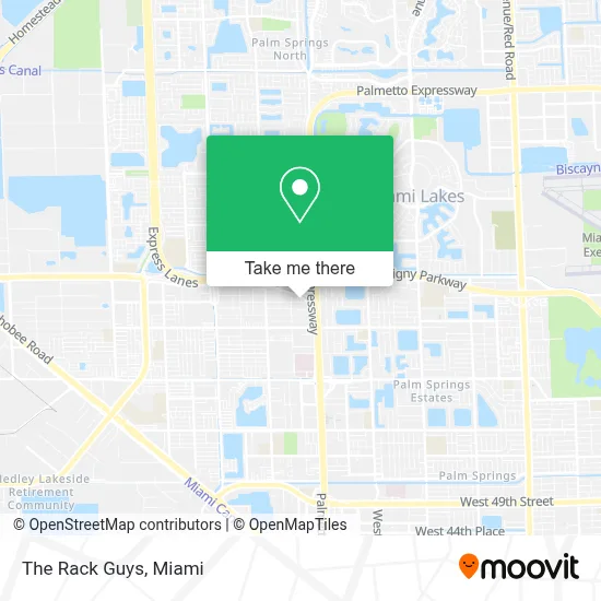 The Rack Guys map